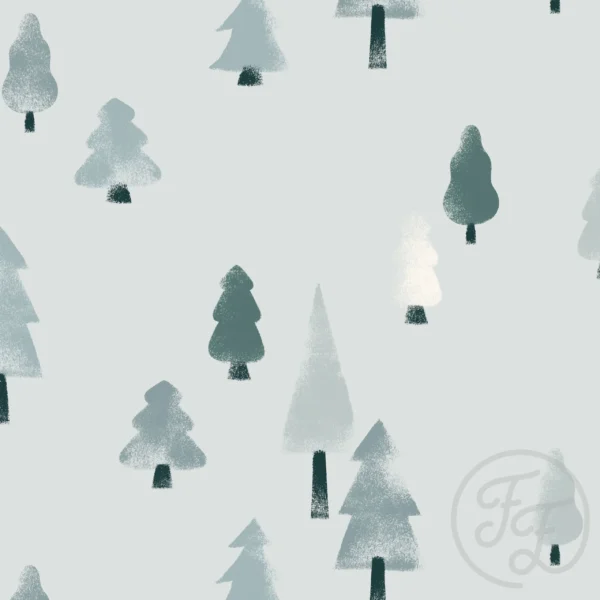 Winter Forest Blue
