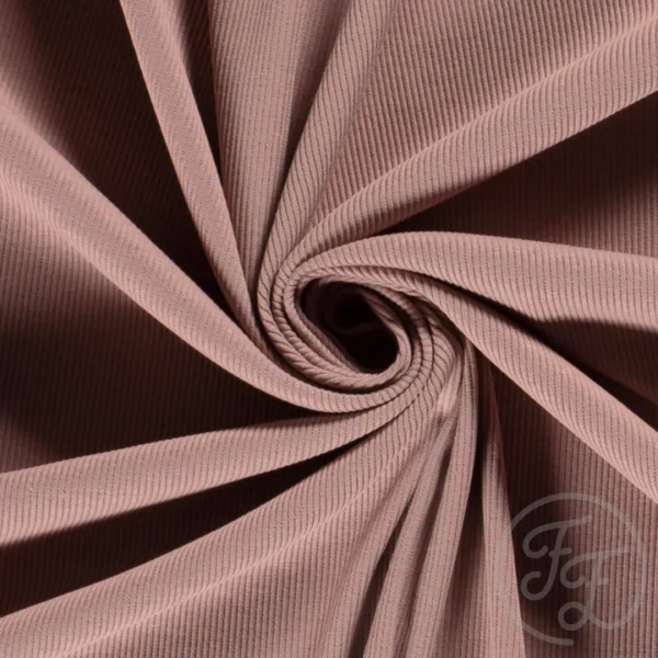 Light Mauve Uni Baby Rib
