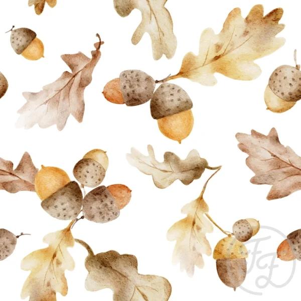 Timber Nut and Leaves