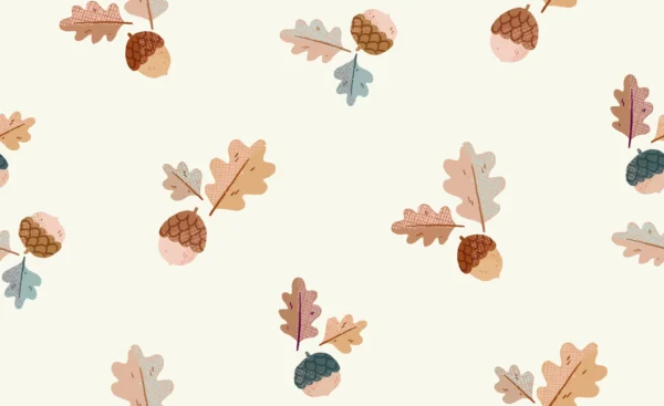 Colorful Acorns Large