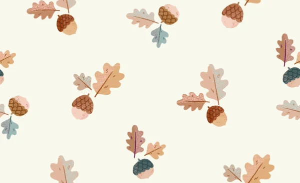 Colorful Acorns Large