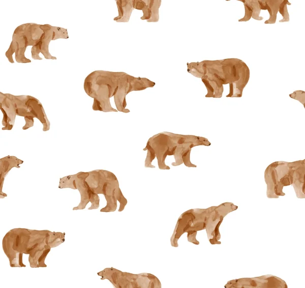 Grizzly Bear Off White