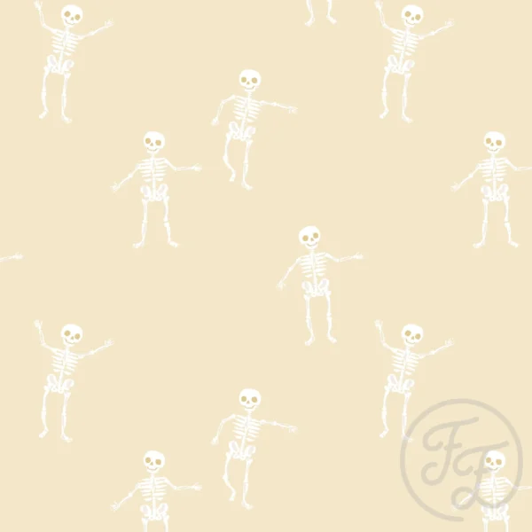 Dancing Skeletons Yellow