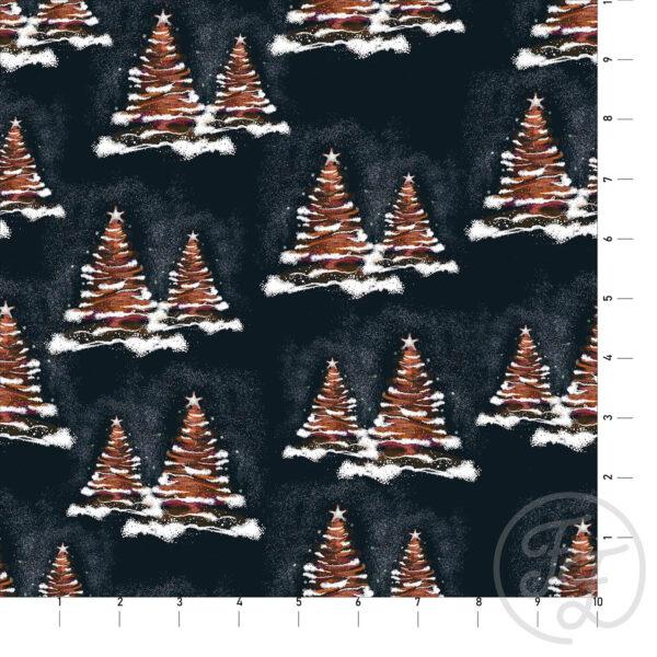 Snowy Christmas Trees