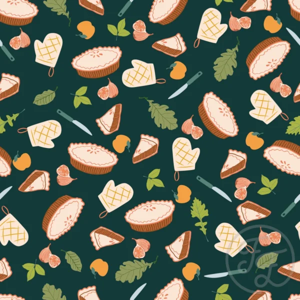 Apple Cozy Pie in Timber Green