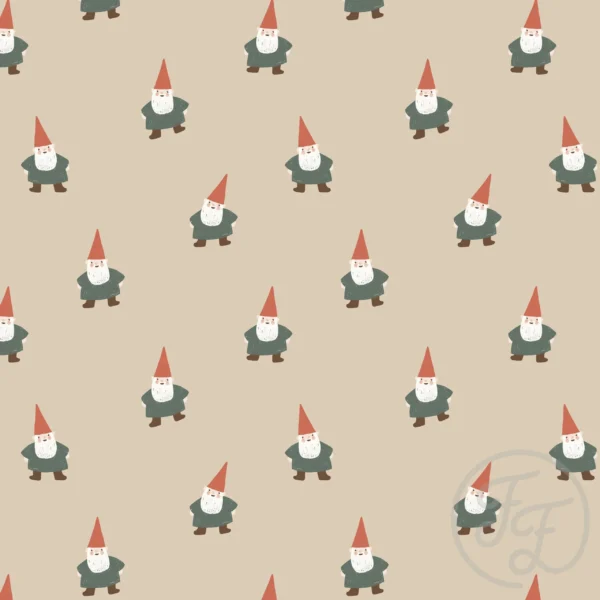 Christmas Gnome Small Beige