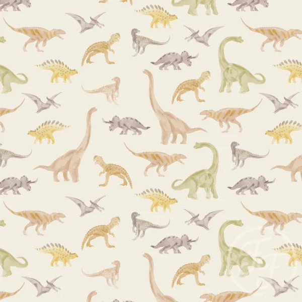 Dinosaur Pastel Small