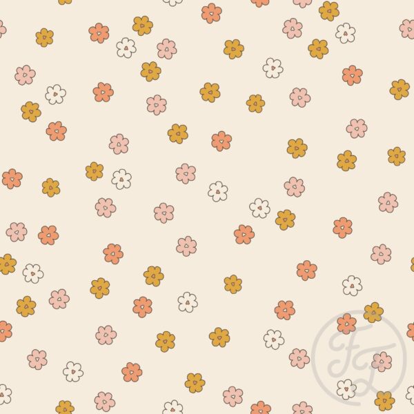 Petite Retro Flowers
