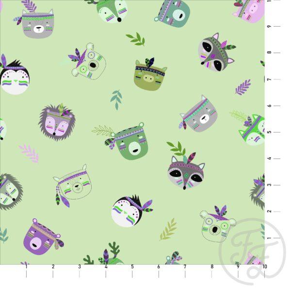Homy Beasts in Light Green