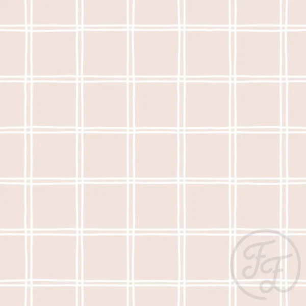 Wonky Checks Light Pink