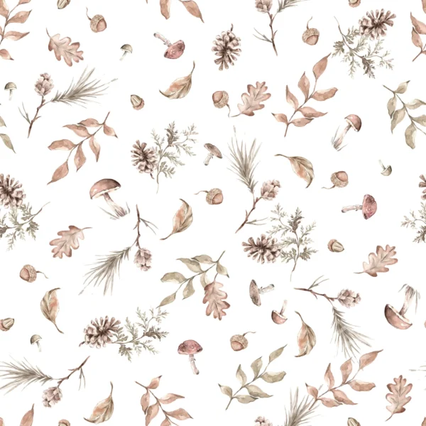 Autumn Elements Off White