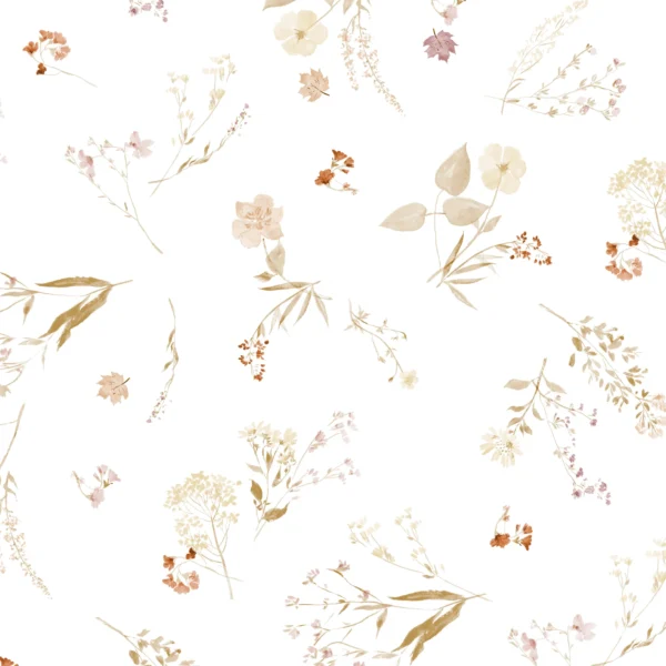 Autumn Floral Big Off White