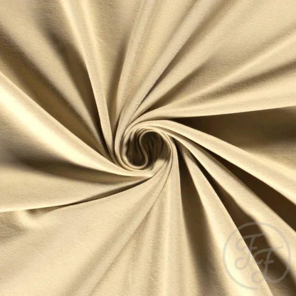 Beige Uni Jersey