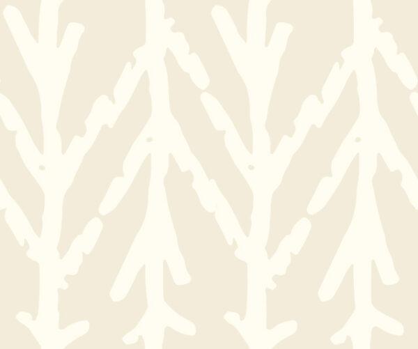 Abstract Trees Neutral Cream