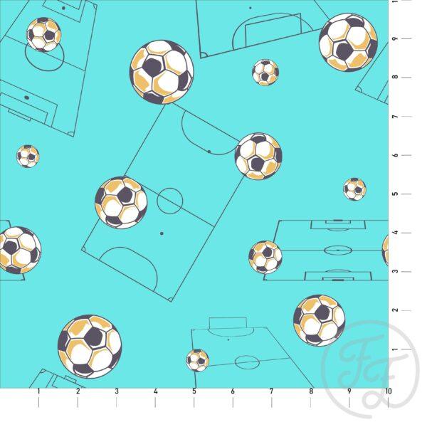 Let's Play Football in Sky Blue