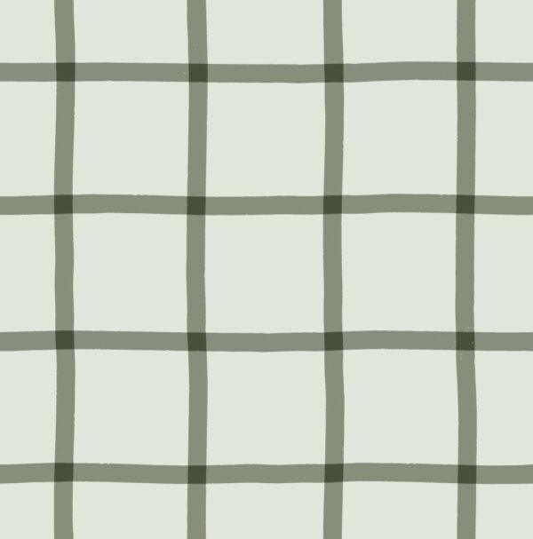 Windowpane Check Mint Green