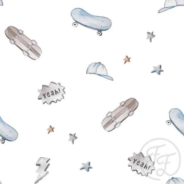 Skateboards Offwhite Blue