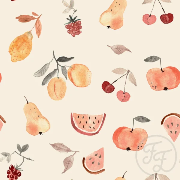 Fruitprint Ecru