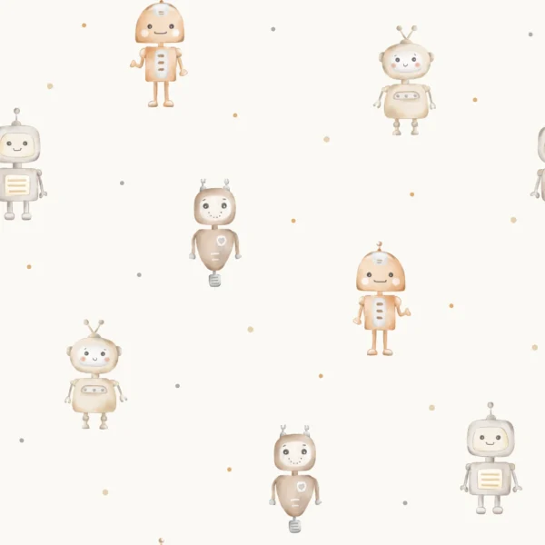 Robots Small Offwhite