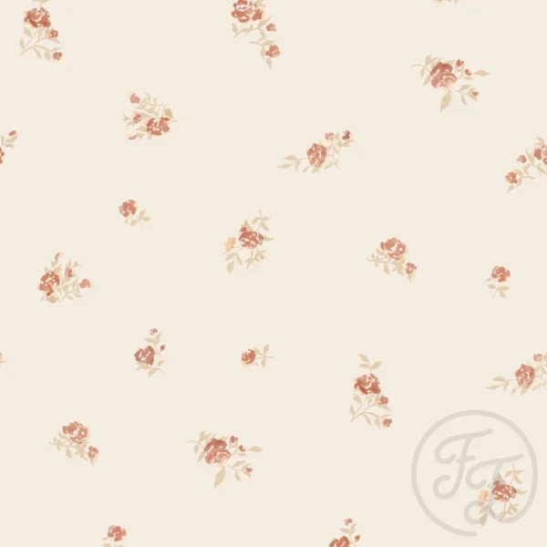 Ditzy Rose Beige
