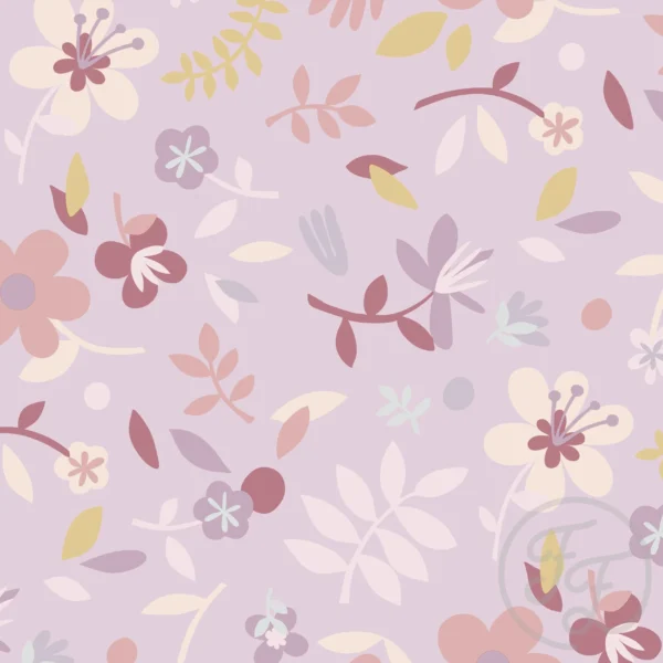 Collage Flower Lilac Big