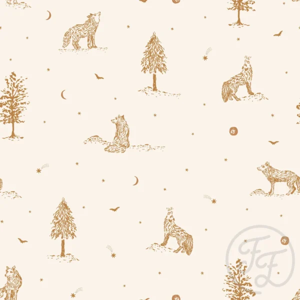 Wolves at Night Ochre