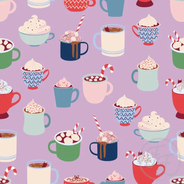 Hot Chocolate in magenta