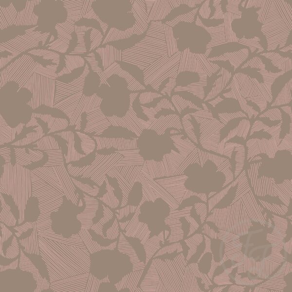 Hidden Flowers in Brown