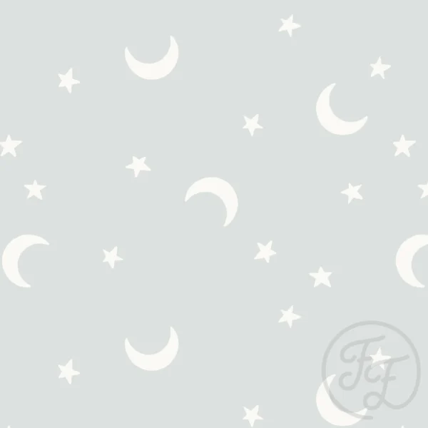 Moon & Stars Baby Blue Big