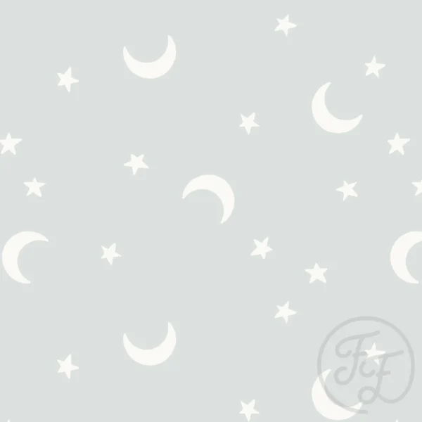 Moon & Stars Baby Blue Big