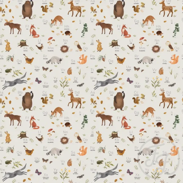 Alphabet Forest Friends