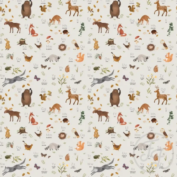 Alphabet Forest Friends