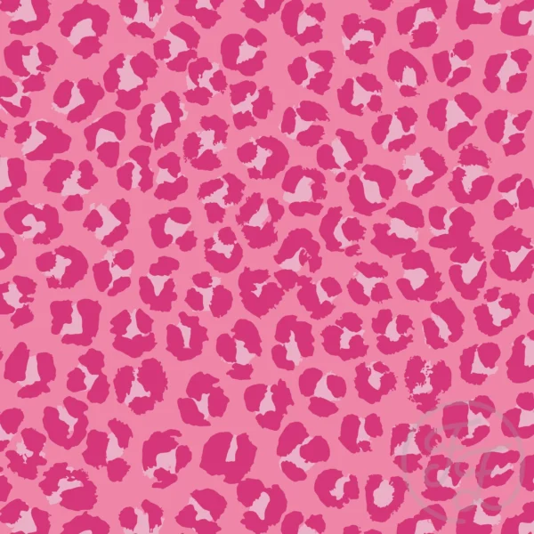 Leopard Spots Pink Medium