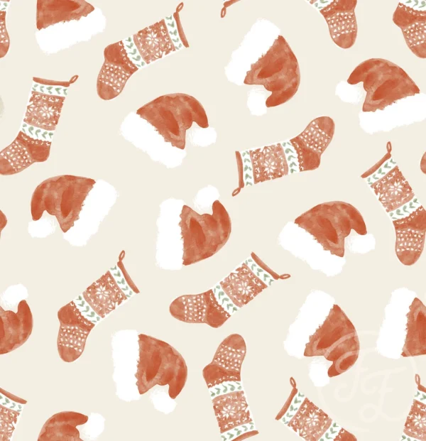 Christmas Hats & Stockings Sand