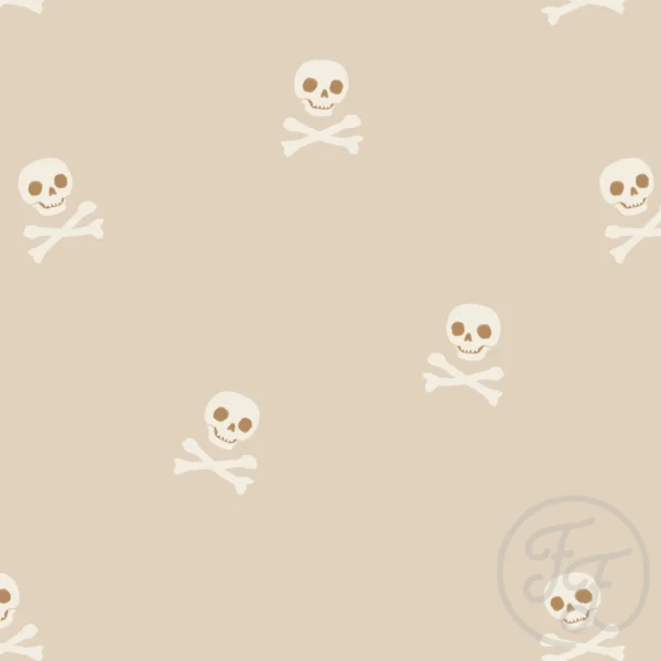 Skull and Bones Beige Big