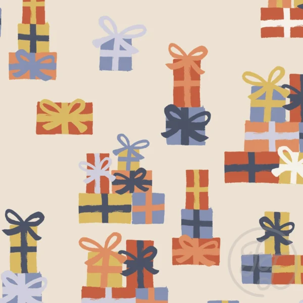 Piles of Presents Ivory
