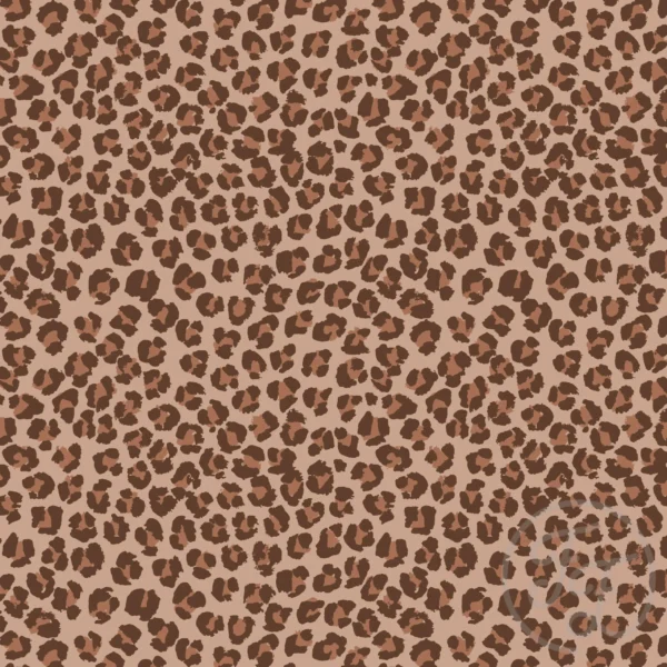 Leopard Spots Brown Small