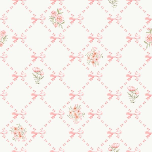 Romantic Pink Ribbons and Bows