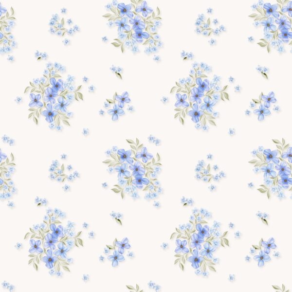 Romantic Blue Flowers
