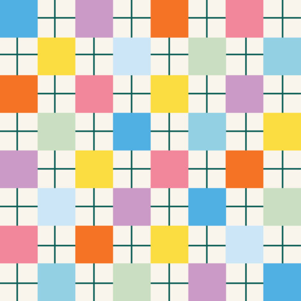 Checkersboard Multicolor