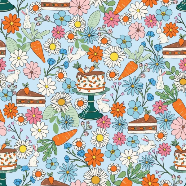 Carrot Cake in Hawkes Blue