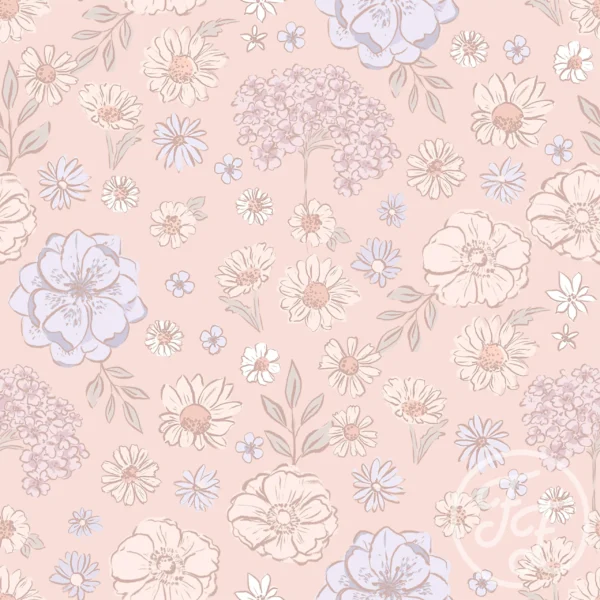 Flower Dreams Rose Violet
