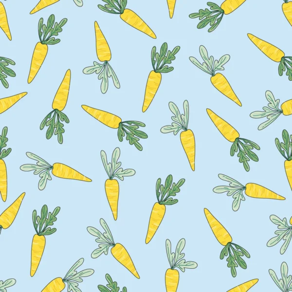 Carrots in Hawkes Blue