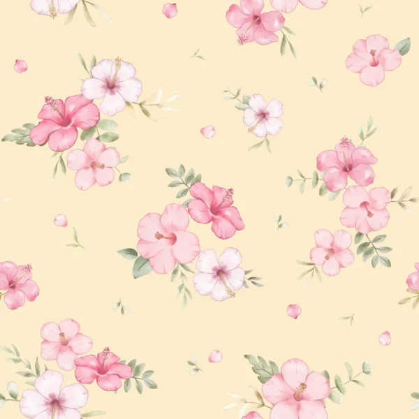 Floral Nalani Pink Yellow