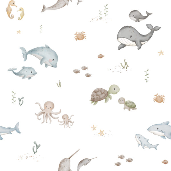 Sea Life White