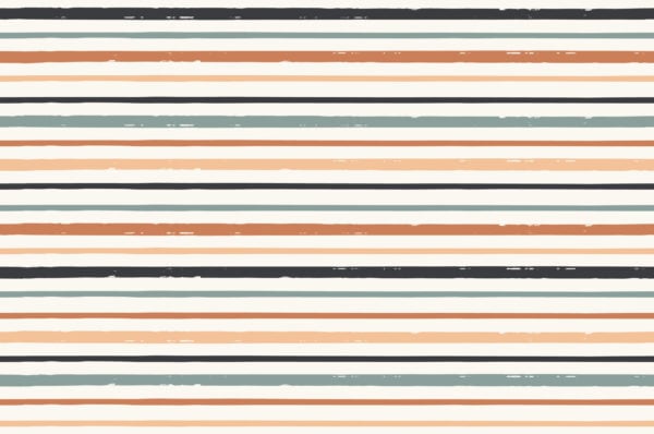 Stripey Summer Horizontal Black