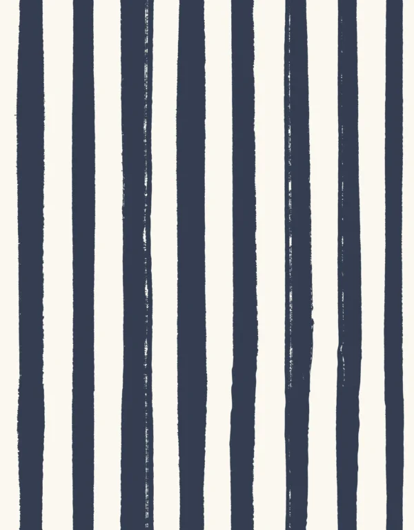Rough Stripe Navy Blue
