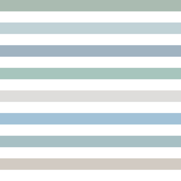 Colorful Stripes Blue Green