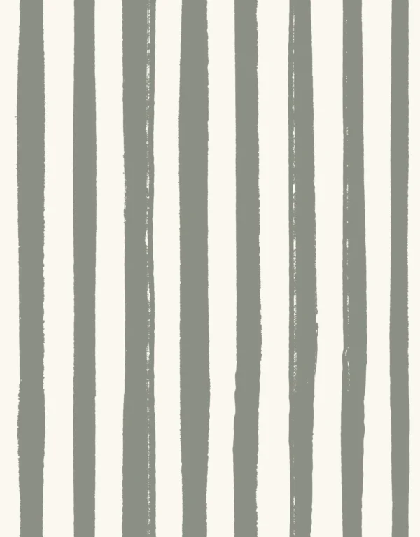 Rough Stripe Sage Green