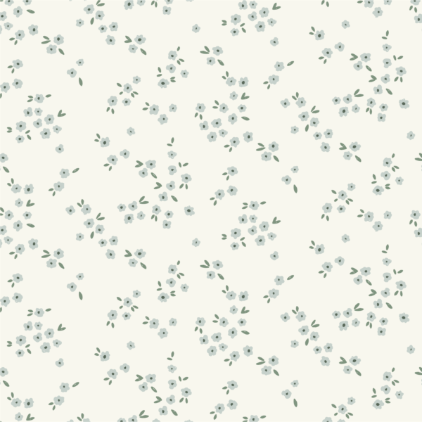 Minimal Blue Spring Flowers